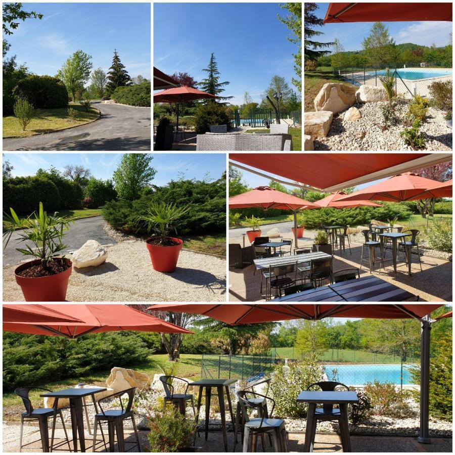 Logis Hotel Auberge De Cartassac Cressensac-Sarrazac Eksteriør bilde